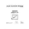 ORION 711VT COLOR Instrukcja Serwisowa