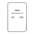 ORION TVC16997 Instrukcja Serwisowa