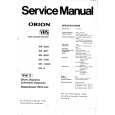 ORION VH555 Instrukcja Serwisowa